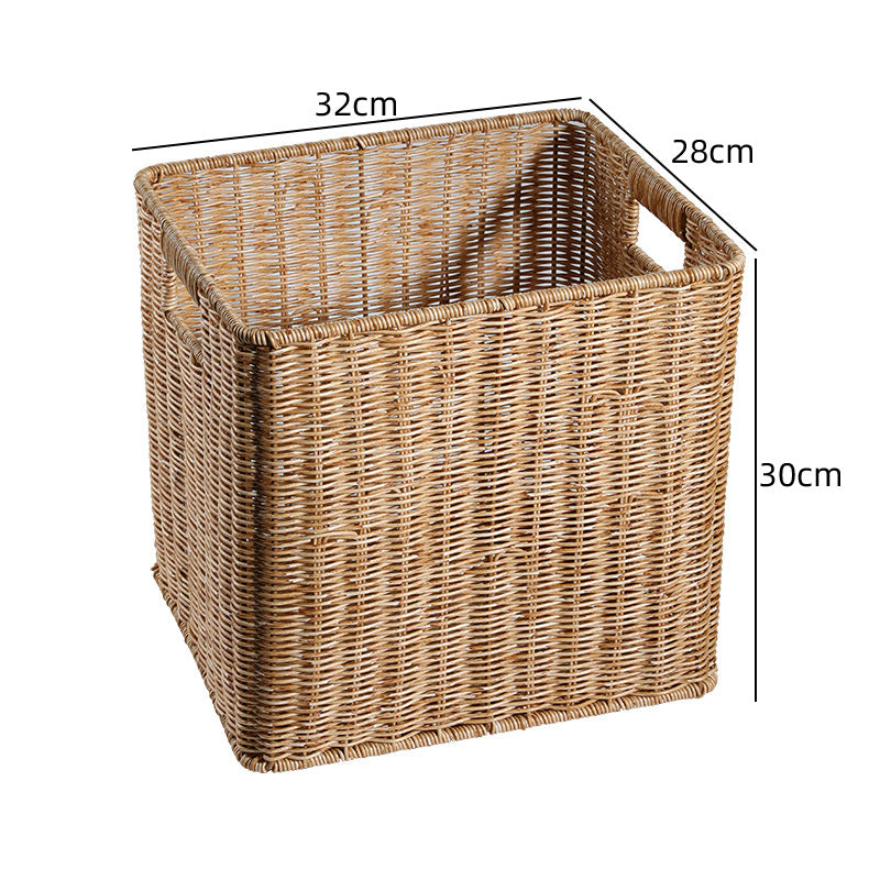 Natural Woven Storage Cube Bowlift