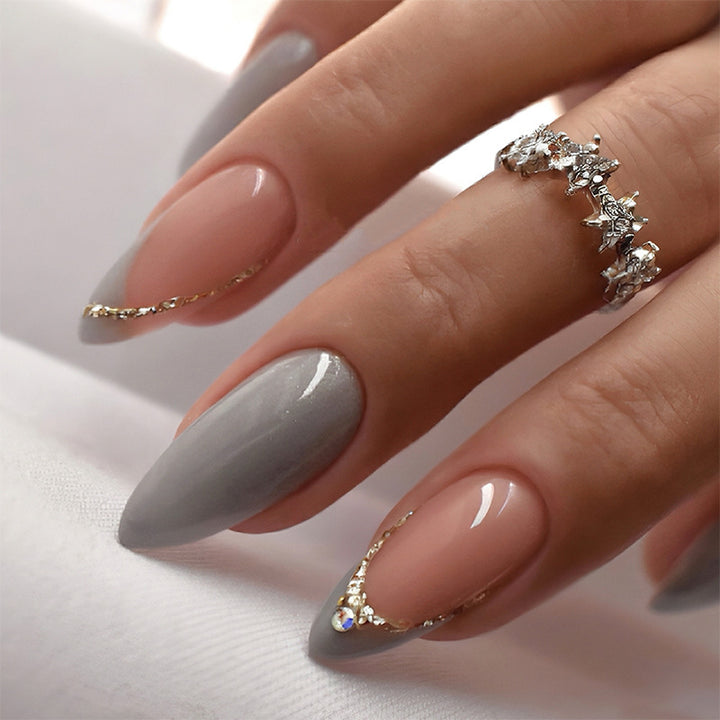 Premium Press-On Nail Art Set with Stylish Designs Bowlift