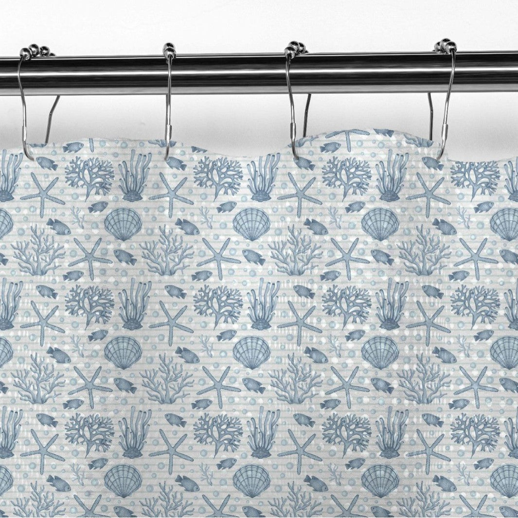 Decorative Shower Curtain Bowlift