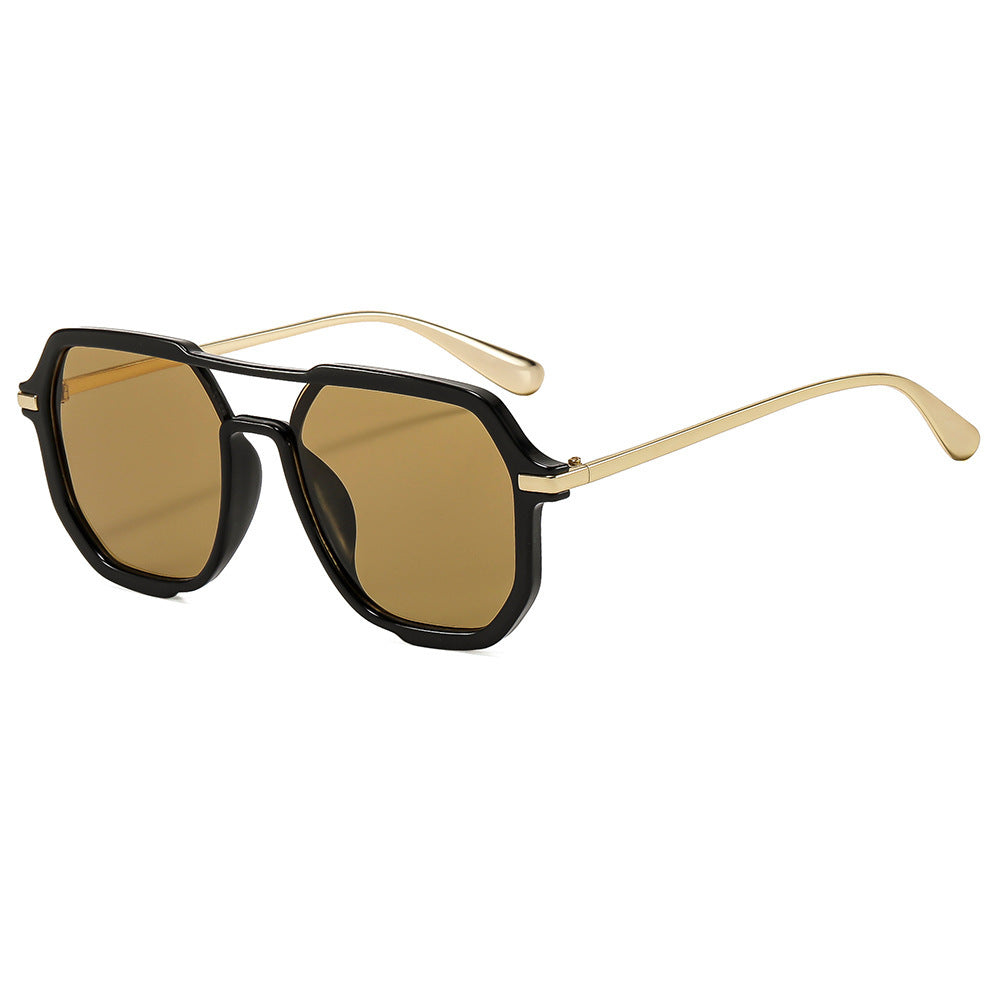Fashion-Forward Hexagonal Sunglasses Bowlift