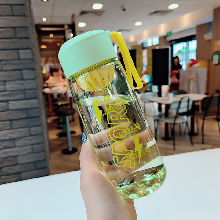 Women's Multifunctional Sport Water Bottle with Fruity Infuser Bowlift