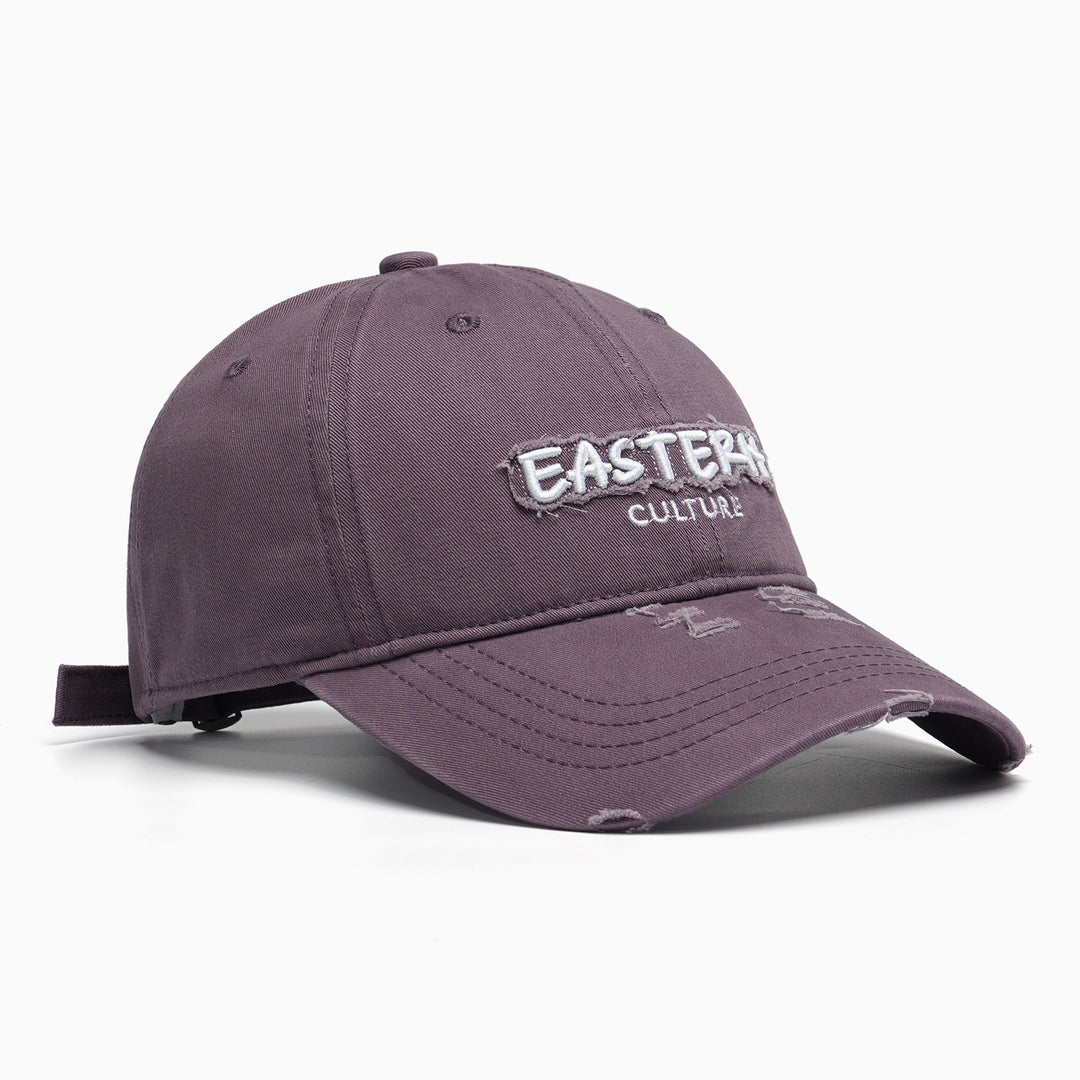 Women's Casual and Stylish Destroyed Baseball Cap Bowlift