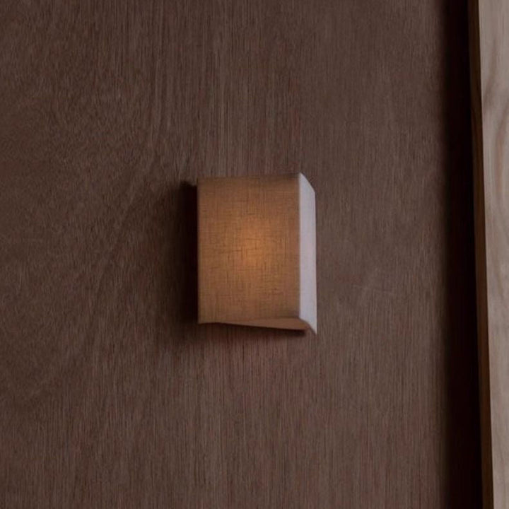 BowLift | Fabric Wall Lamp in Japanese Wabi-Sabi Style