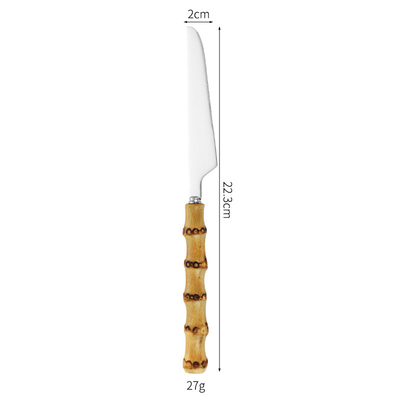 Bamboo Handle Salad Fork Bowlift