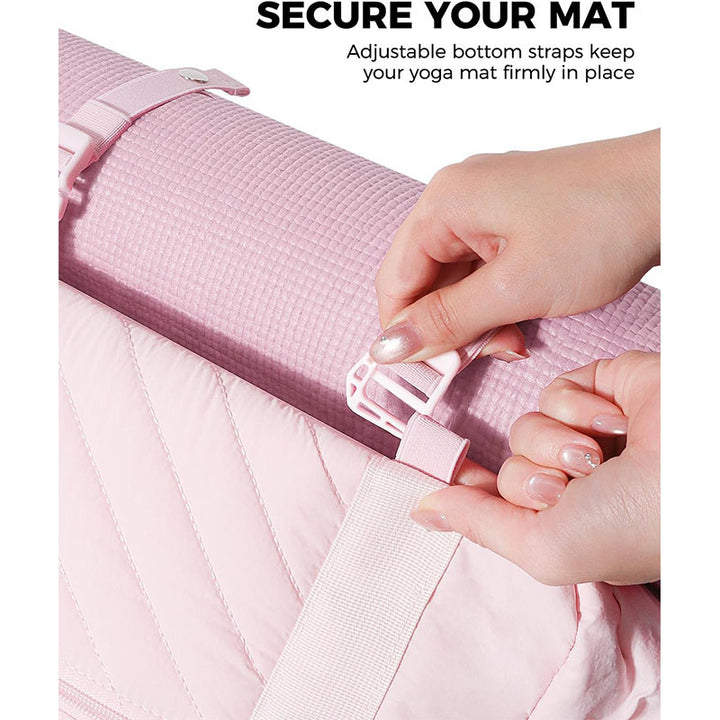 Multifunctional sports bag with yoga mat carrier Bowlift