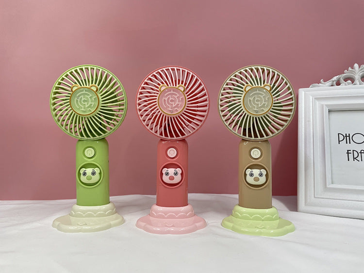 Unisex Kawaii Hand Fan Bowlift