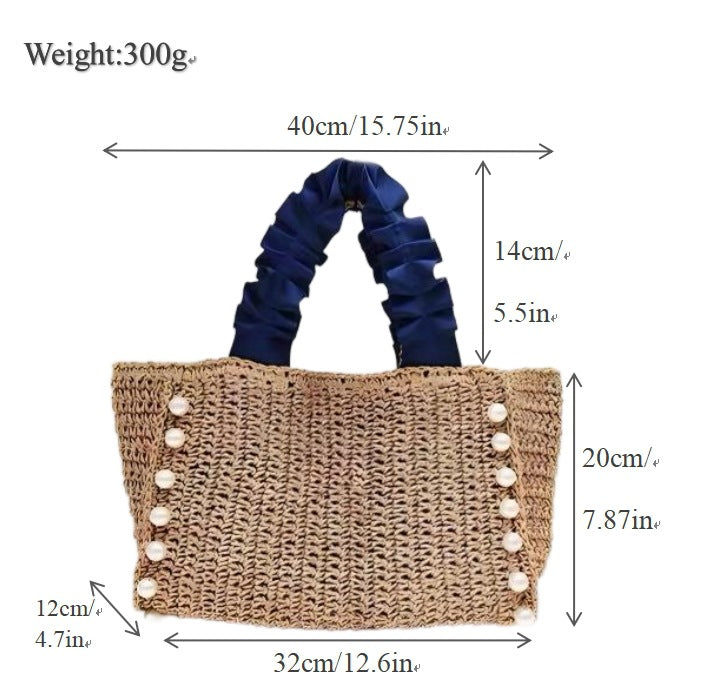 Bucket bag with ruffled handle Bowlift
