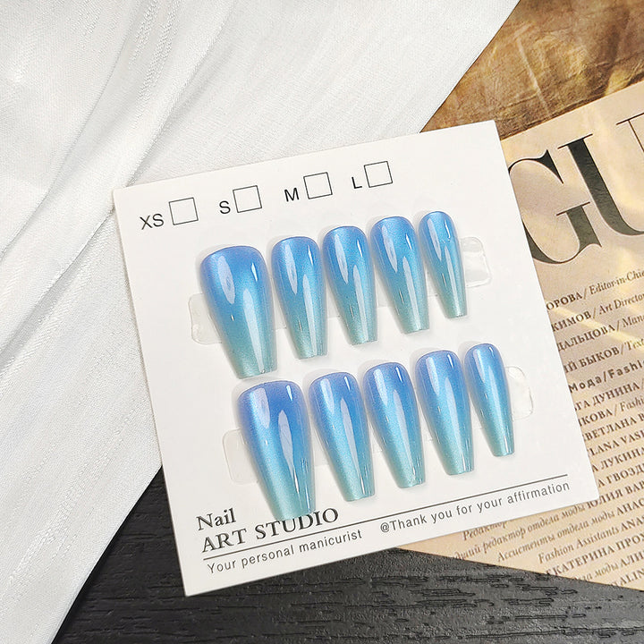 Artificial Glitter Nail Tips Bowlift
