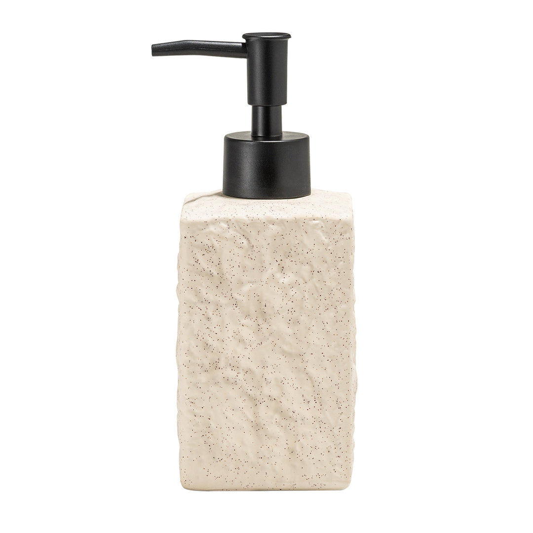 Ceramic Textured Soap Dispenser Bowlift