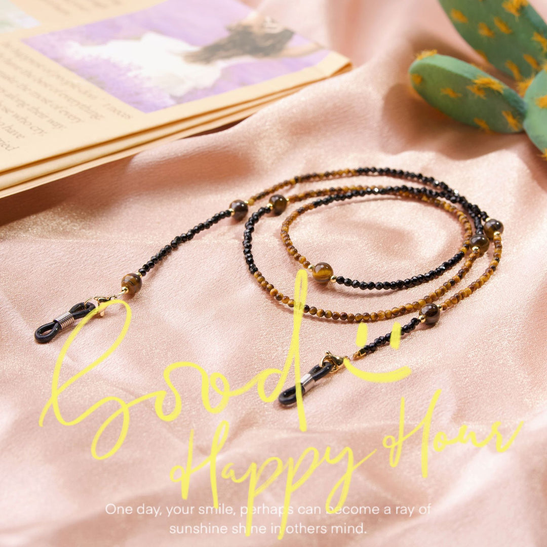 Beaded Eyewear Retainer Chain Bowlift