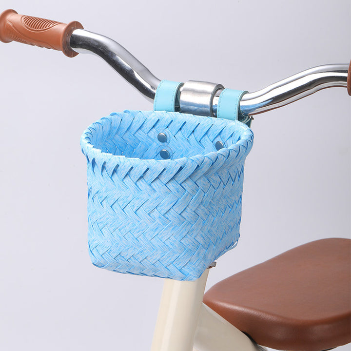 Women's Woven Storage Basket with Handles Bowlift