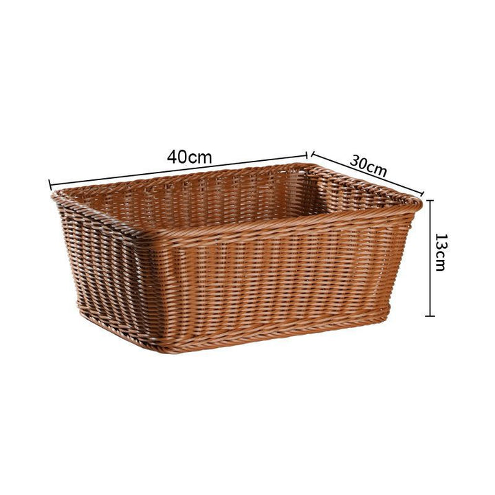Large Rectangular Woven Storage Tray Bowlift