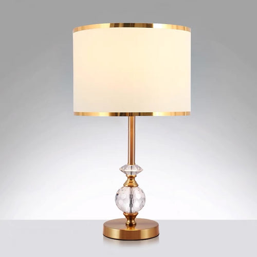 Elegant Crystal Base Table Lamp