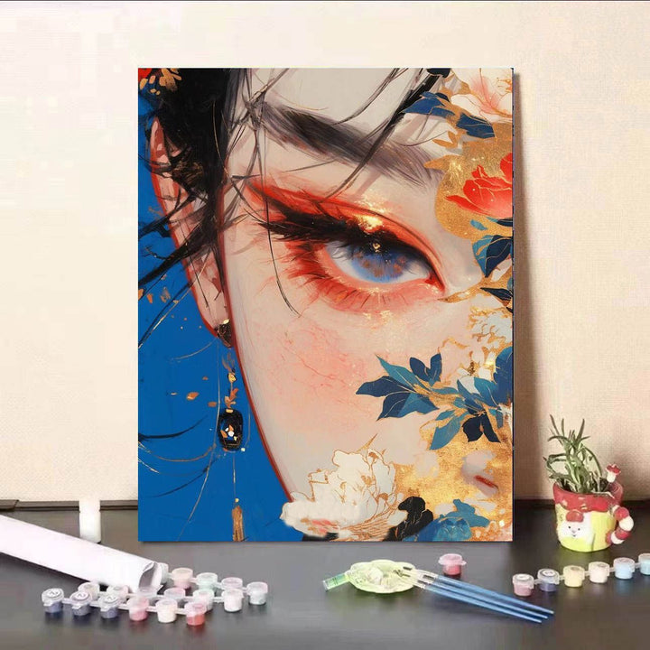 Artistic Portrait Canvas Artwork Bowlift