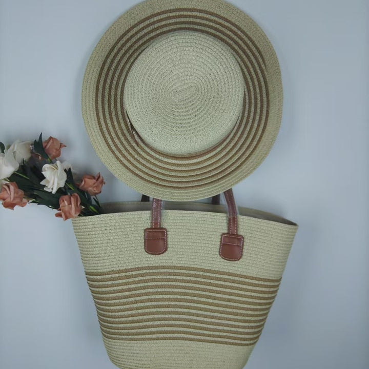 Beach bag and sun hat set Bowlift