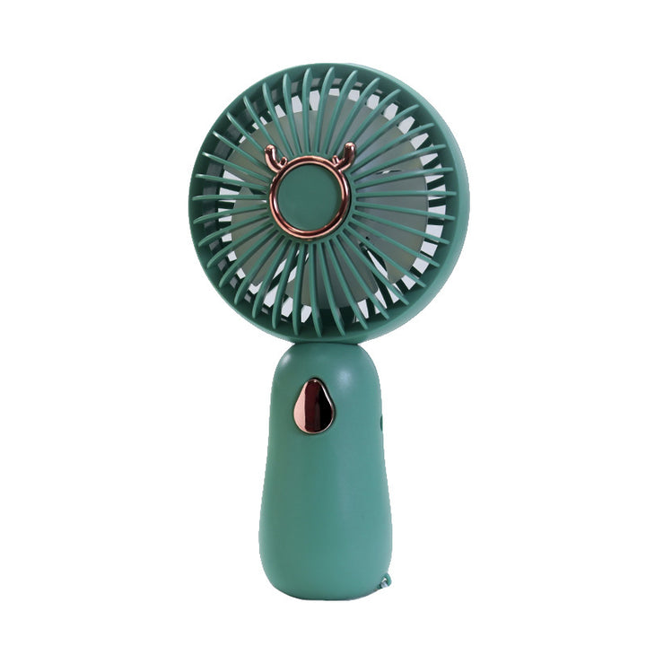 Women's Portable Mini Hand Fan with USB Charging Function Bowlift