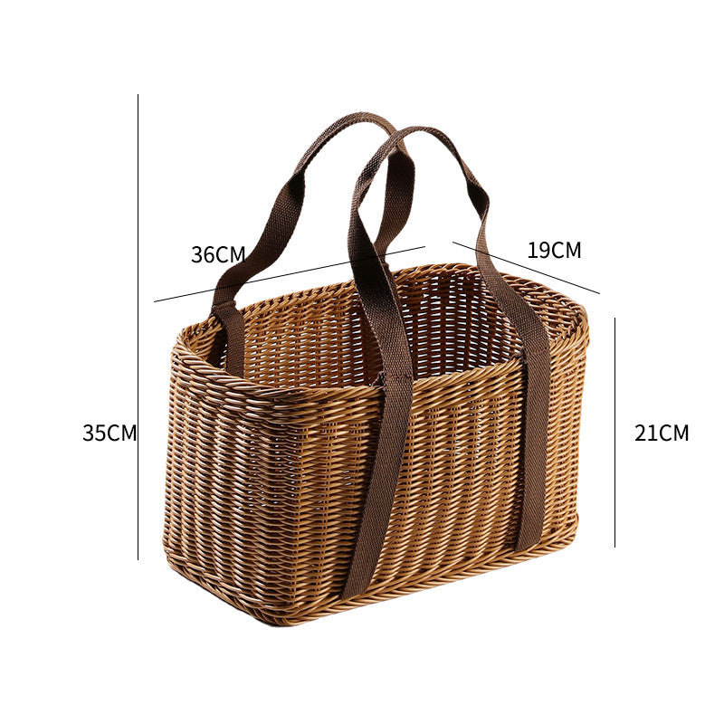 Handwoven Utility Basket Bowlift