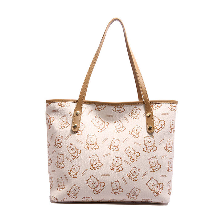 Playful Graphic Tote Bag Bowlift