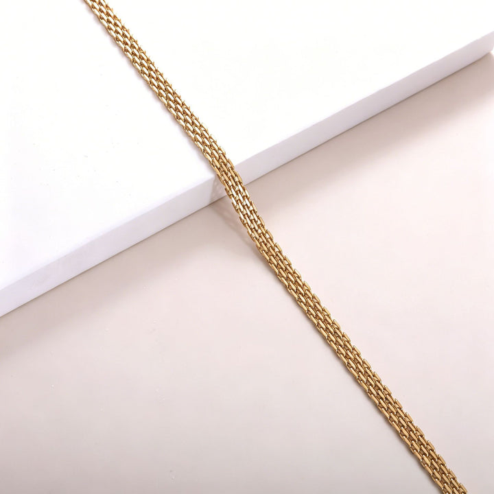 Luxe Interwoven Chain Necklace Bowlift