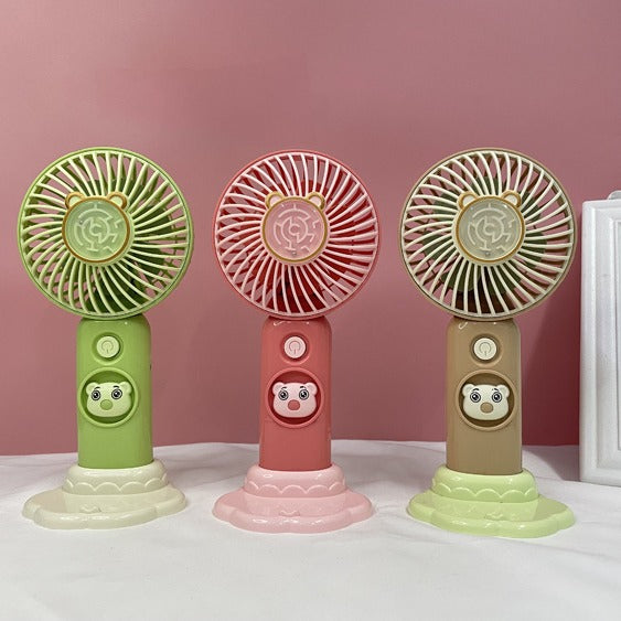 Unisex Kawaii Hand Fan Bowlift