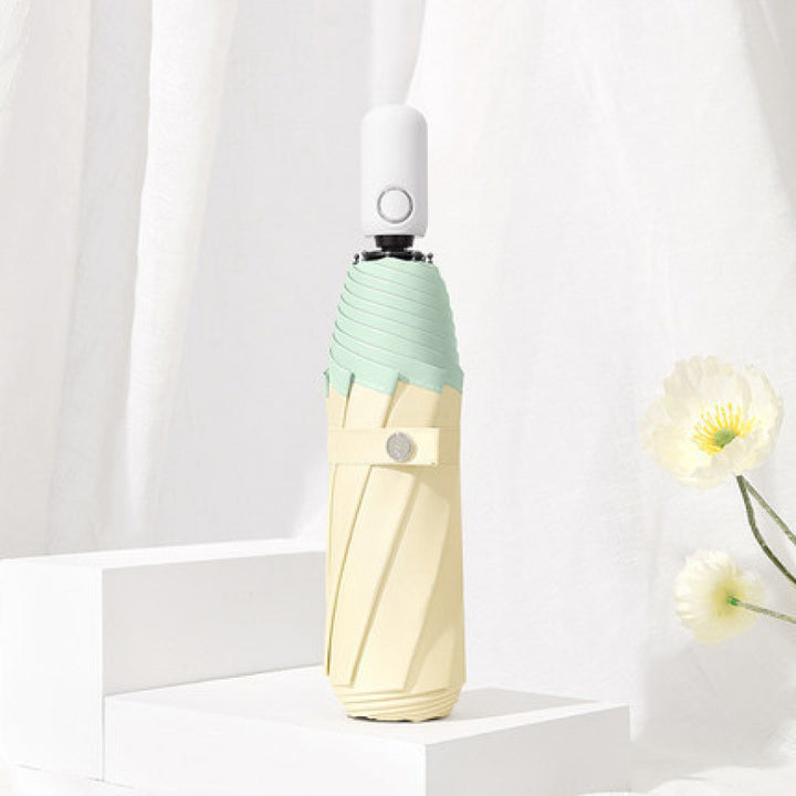 Women Foldable Umbrella with Innovative Anti-Slip Surface Bowlift