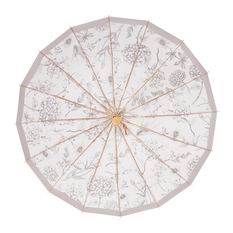 Women's decorative sunshade with playful animal design Bowlift