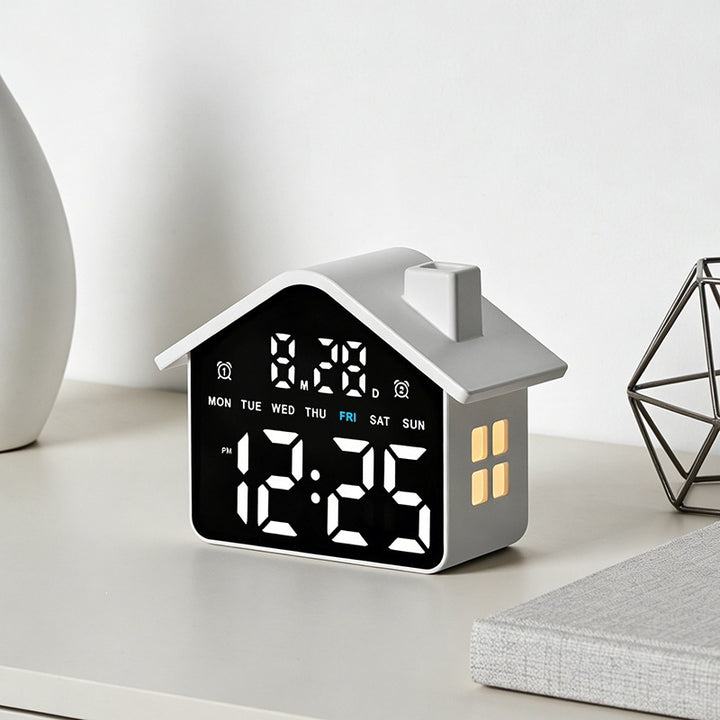 Digital Alarm Clock Bowlift