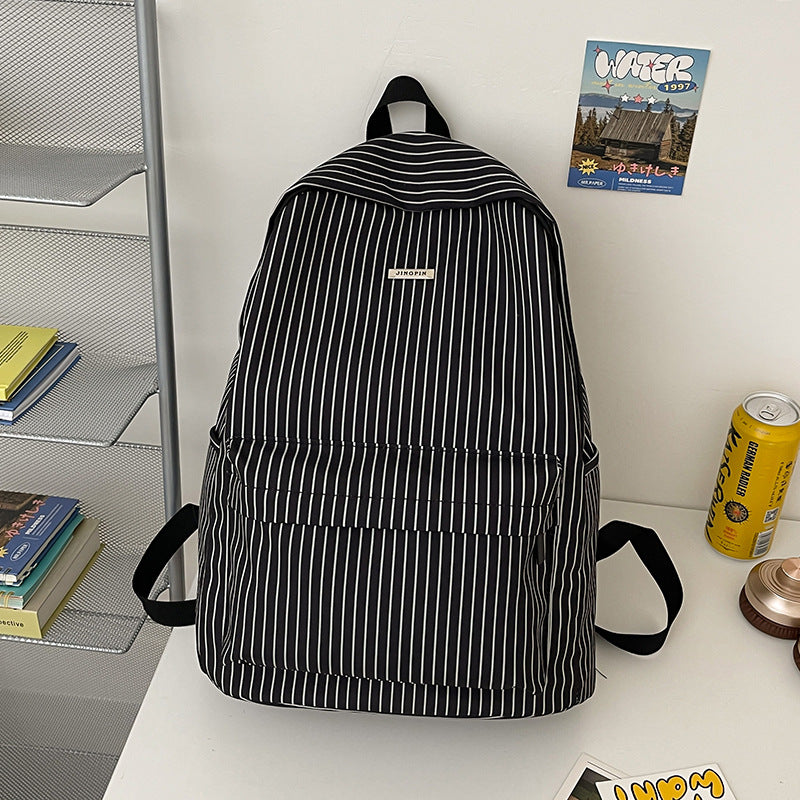 Stylish Striped Backpack