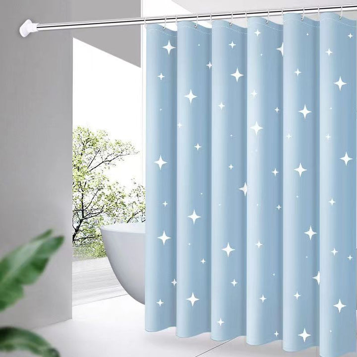 Starry Sky Shower Curtain Bowlift