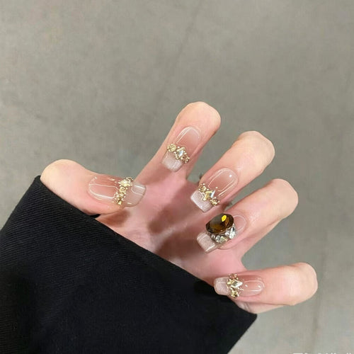 Glamorous Decorative Press-On Nails Bowlift