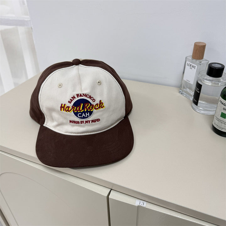 Men's Vintage-Inspired Embroidered Baseball Cap Bowlift 1783922543