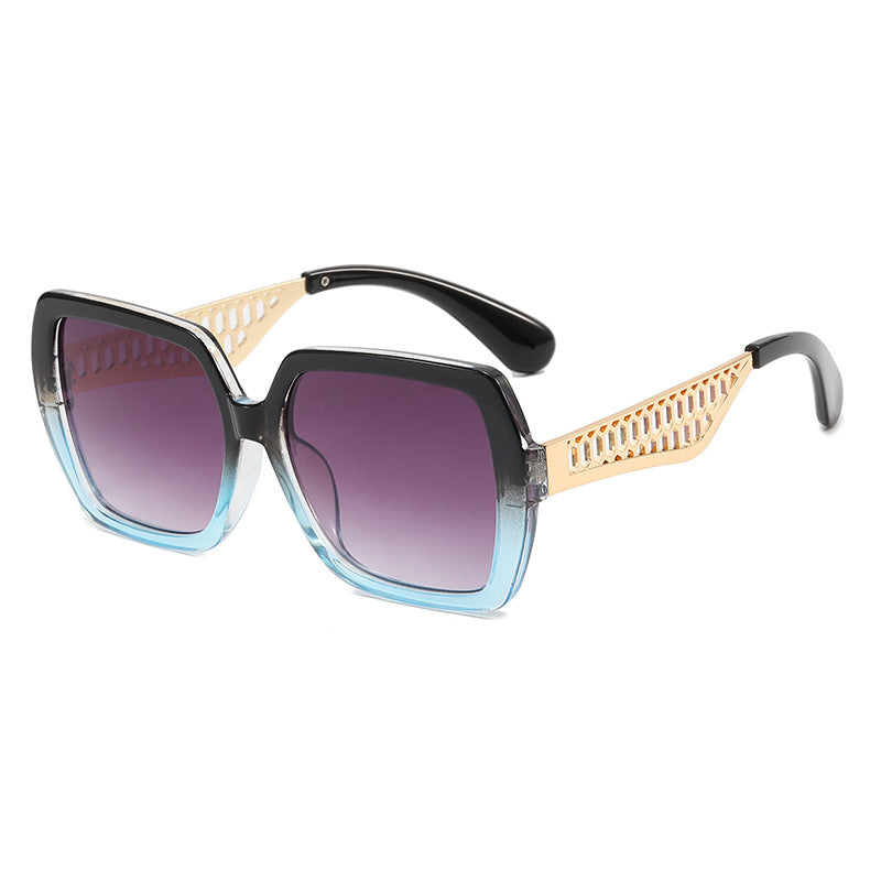 Women's Luxury Sunglasses with Fashionable Structured Frame Bowlift