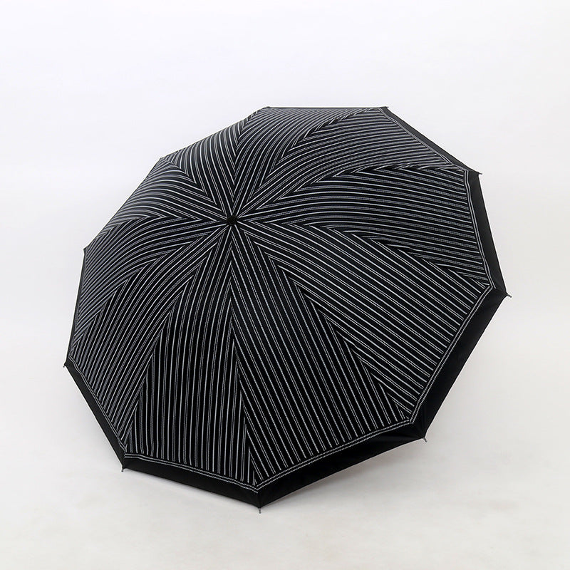 Ladies Folding Umbrella with Innovative Stability System Bowlift