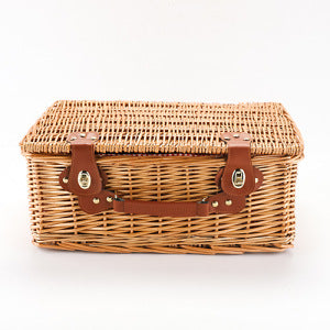 Handcrafted Wicker Storage Box Bowlift