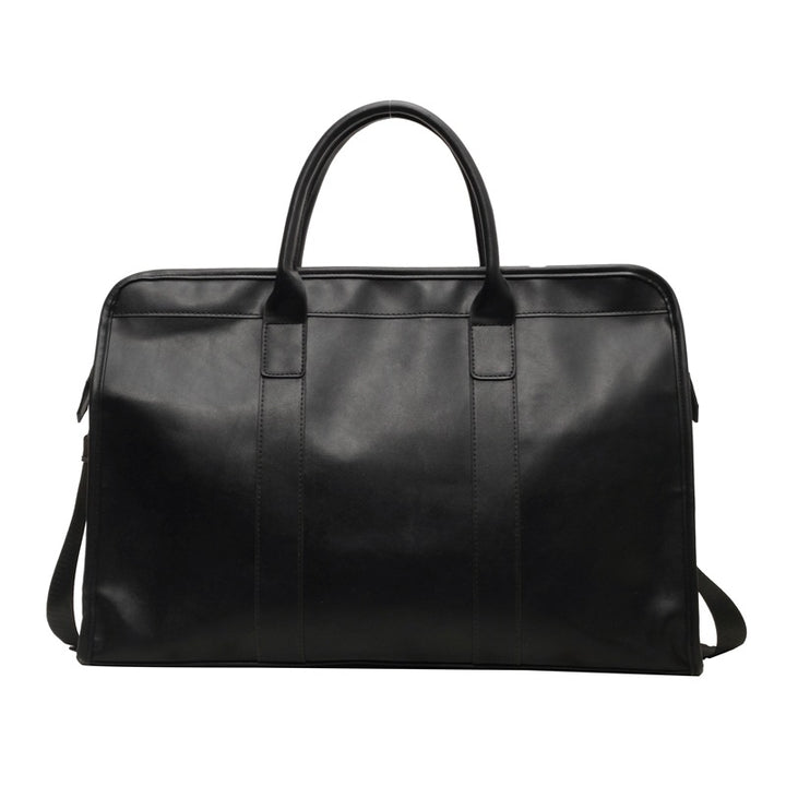 Sleek Elegant Leather Travel Bag Bowlift