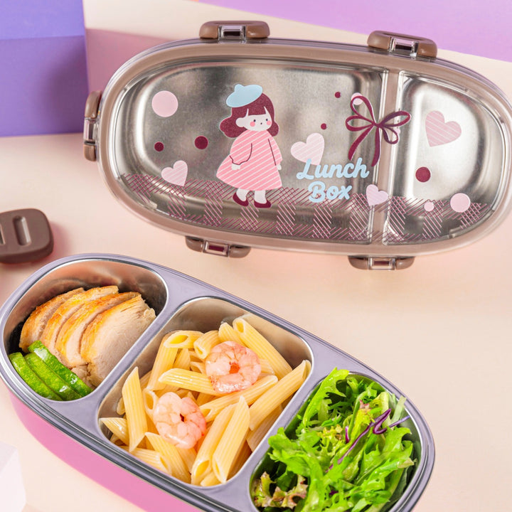 Fun-Themed Portable Bento Lunch Box