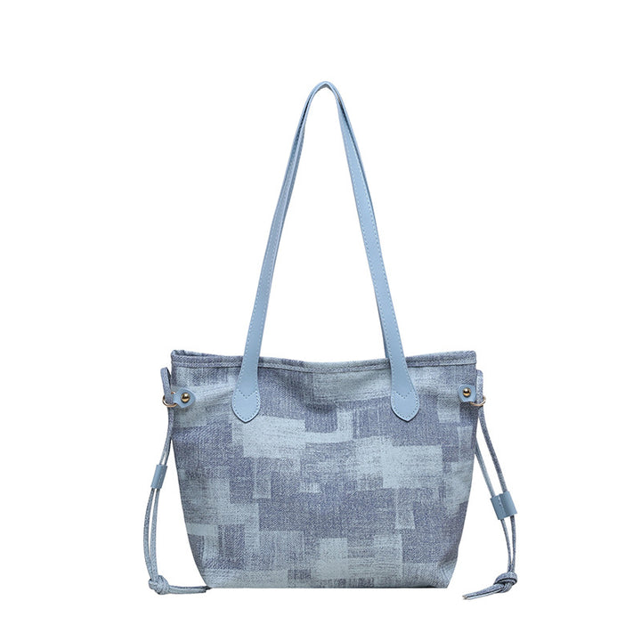 WoTextured Canvas Tote Bag Bowlift