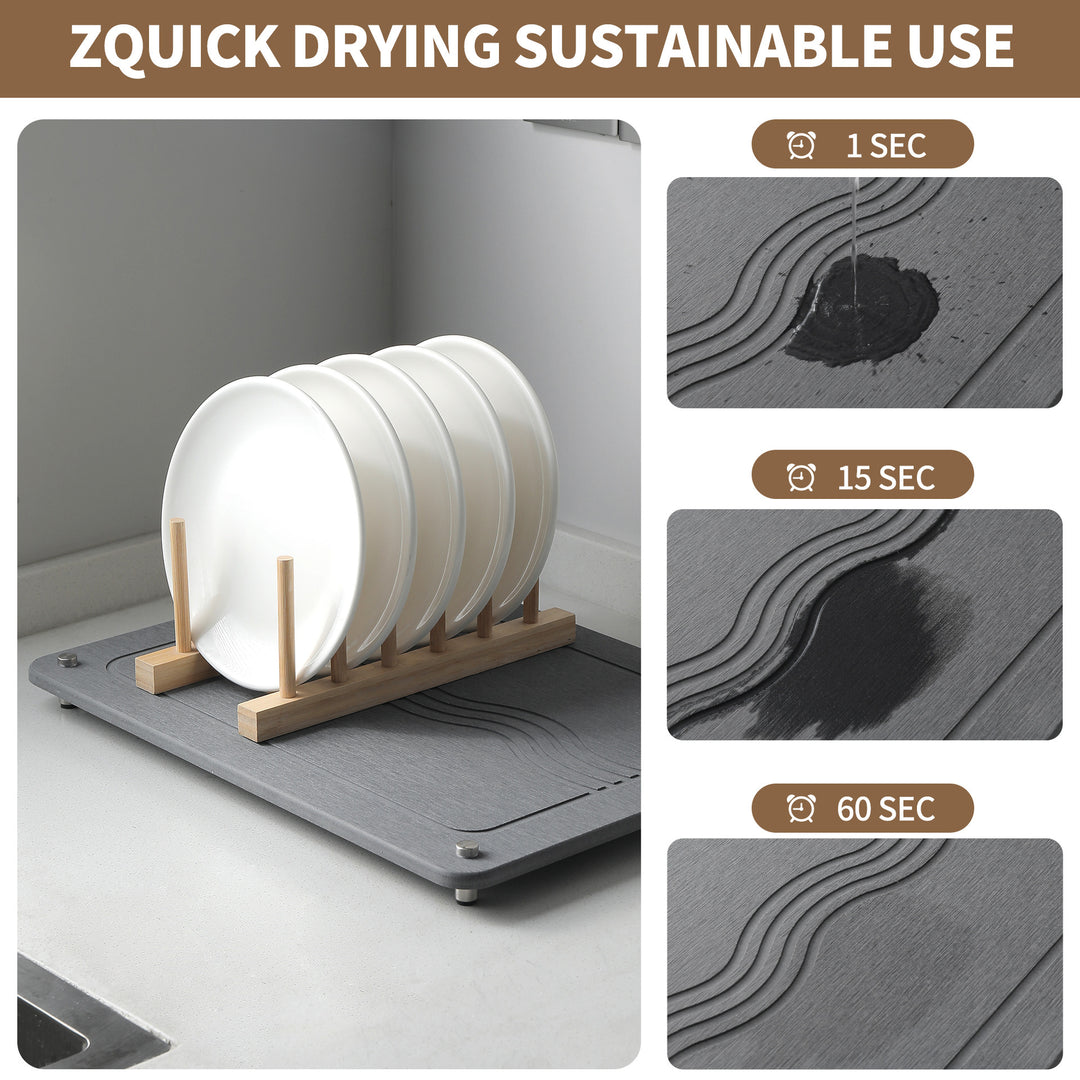 Innovative Diatomaceous Stone Drying Mat