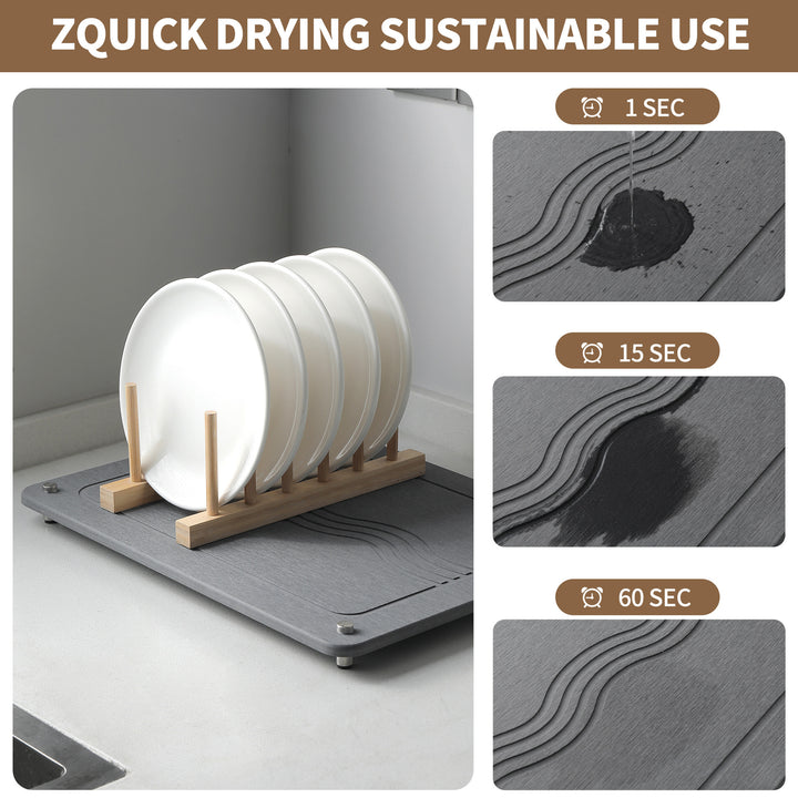 Innovative Diatomaceous Stone Drying Mat