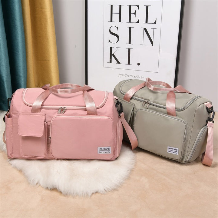 Sport and Travel Bag with Multi-functional Compartments Bowlift