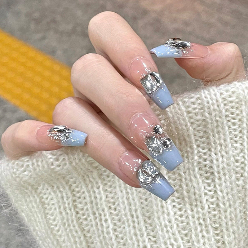 Decorative Press-On Nail Tips Set Bowlift