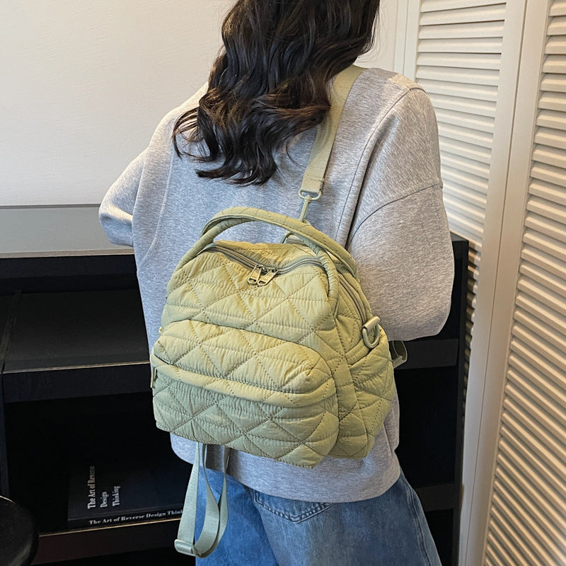 Quilted Multi-Pocket Travel Bag Bowlift