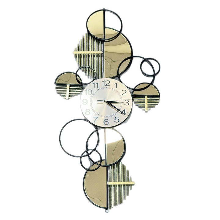 Modern Geometric Wall Clock Bowlift