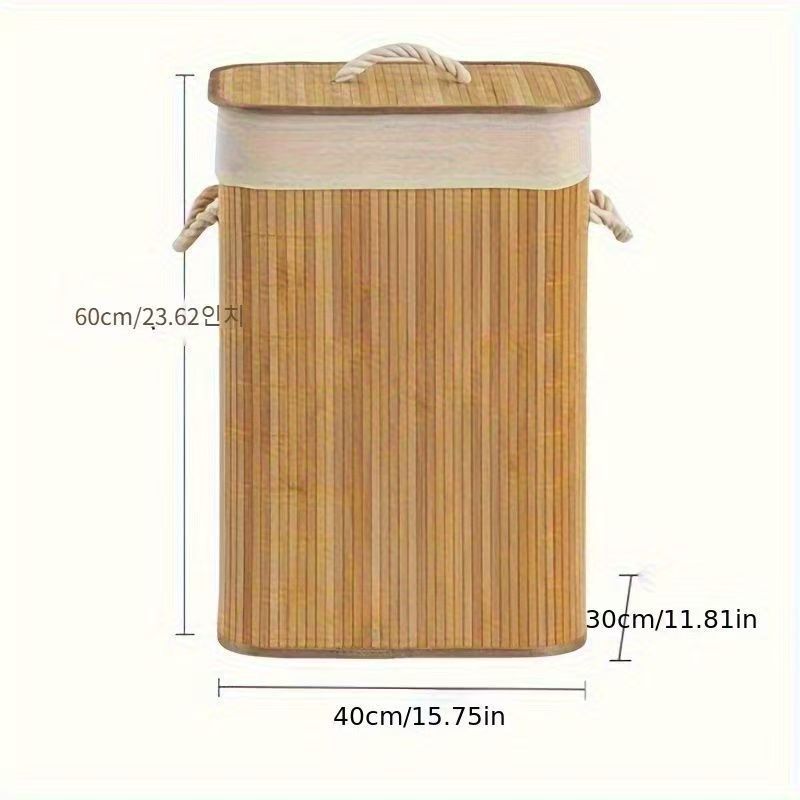 Stylish laundry basket with lid Bowlift