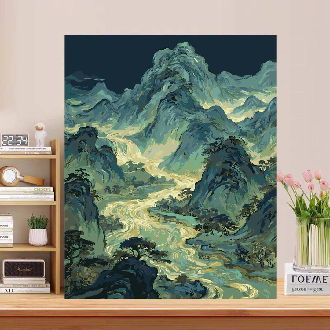 Majestic Landscape Canvas Art Print Bowlift