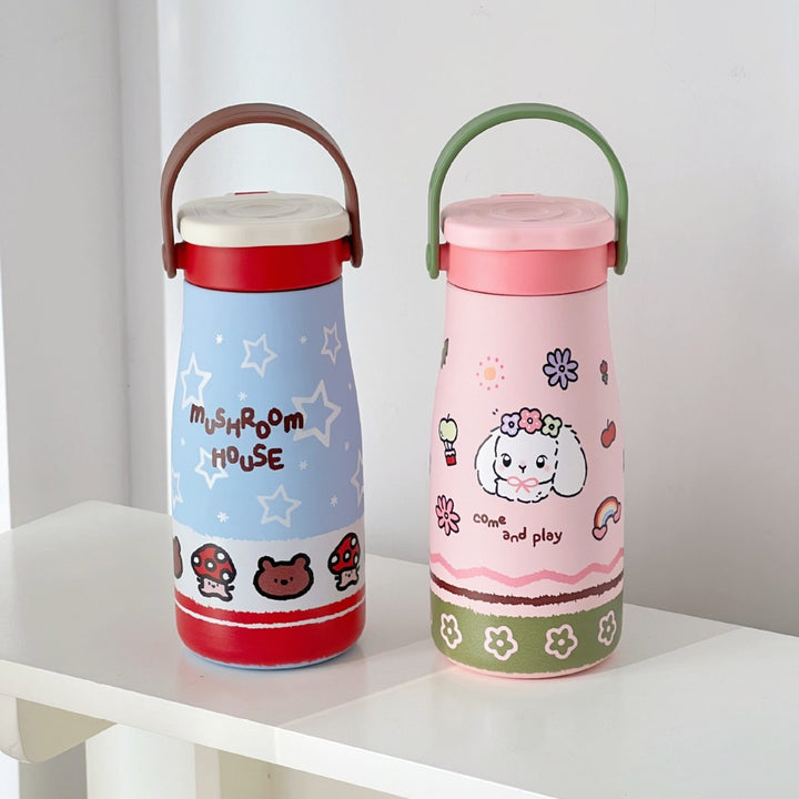 Women Playful Insulated Bottle Bowlift