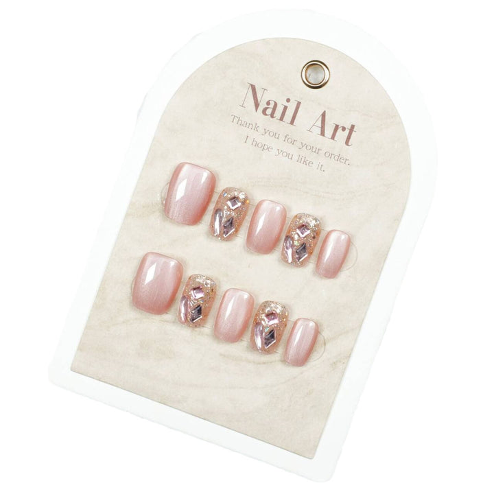 Floral Design Press-On Nails Bowlift