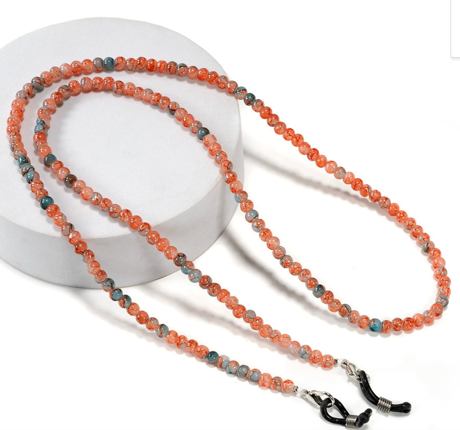 Decorative Beaded Eyewear Chain Bowlift