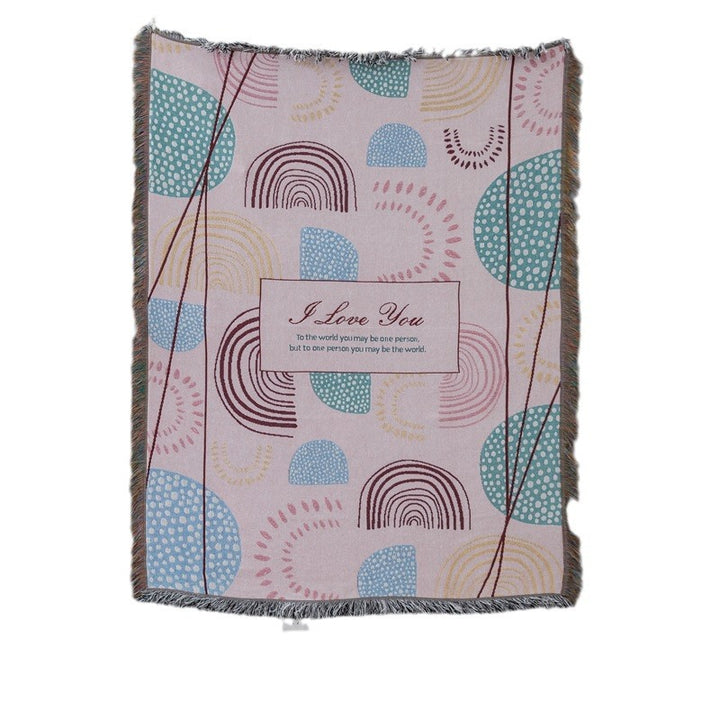 Inspirational Quote Decorative Throw Blanket
