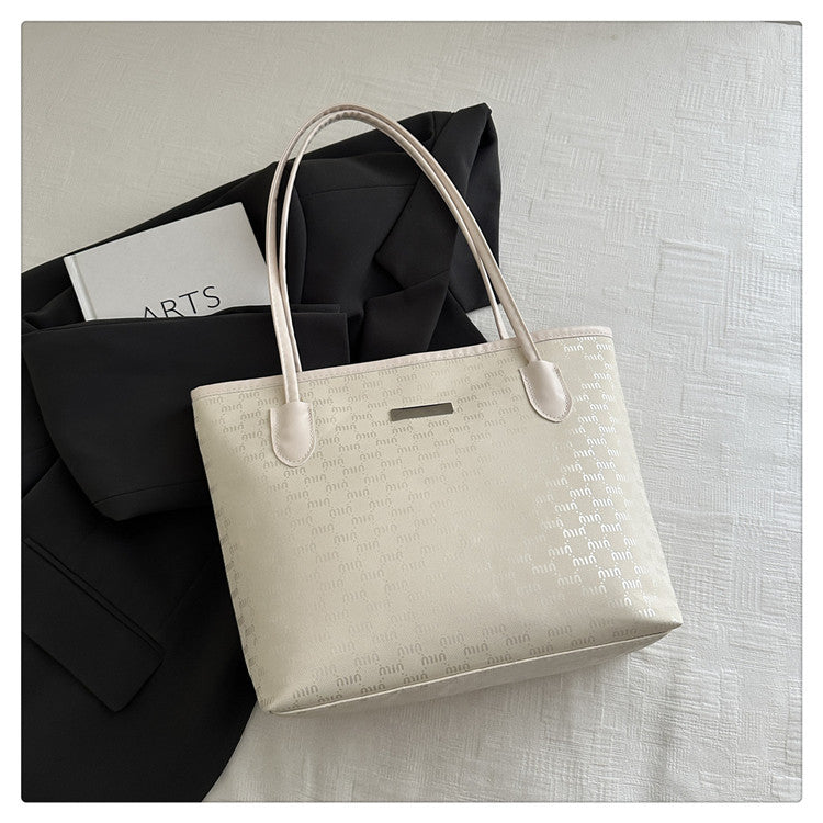 Elegant Textured Tote Bag Bowlift